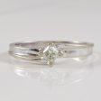 Solitaire Princess Cut Diamond Ring | 0.15ct | SZ 6 | Cheap