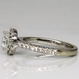 Halo Set Diamond Engagement Ring | 1.14ctw | SZ 4.75 | Discount