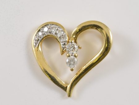 Diamond Heart Pendant | 0.15ctw | Cheap