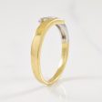 Two Tone Diamond Bypass Ring | 0.07ctw | SZ 7.5 | Online Hot Sale