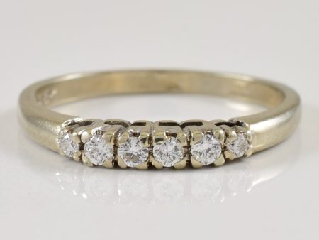 Pave Set Diamond Ring | 0.12ctw | SZ 6.75 | Online now