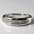 Princess Diamond Channel Band | 0.60ctw | SZ 7.5 | For Discount