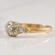 Illusion Set Three Stone Diamond Ring | 0.14ctw | SZ 7 | on Sale