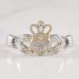 Diamond Claddagh Ring | 0.03ctw | SZ 7 | Fashion