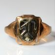 Early 1900s Diamond Signet Ring | 0.02ct | SZ 9.5 | Hot on Sale