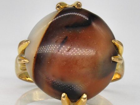 Agate Cocktail Ring | 9.25ct | SZ 6.5 | Discount