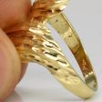 14k Yellow Gold Abstract Ring | SZ 6.75 | For Discount