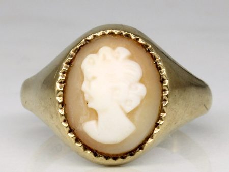 1960s Cameo Ring | 3.00ct | SZ 8.5 | Sale