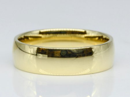 14k Yellow Gold Flat Band | SZ 11.75 | Supply