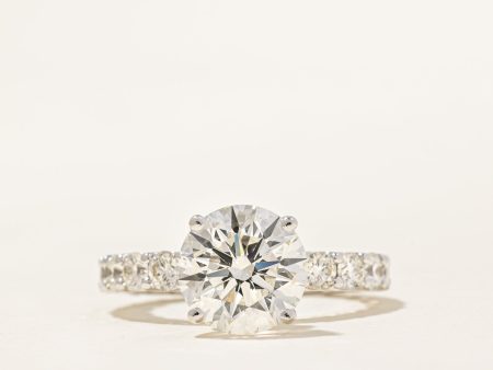 2.34ct GIA Diamond Engagement Ring | GIA 2.34ct VS1 G Ex | 3.62ctw | SZ 4 | on Sale