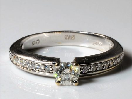 Accented Band Diamond Ring | 0.31ctw | SZ 5.75 | For Discount