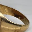 10k Yellow Gold  B.S.U.  Signet Ring | SZ 8.25 | Fashion