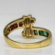 Ruby & Emerald Wrap Ring | 0.27ctw, 0.19ctw | SZ 5.25 | Online now